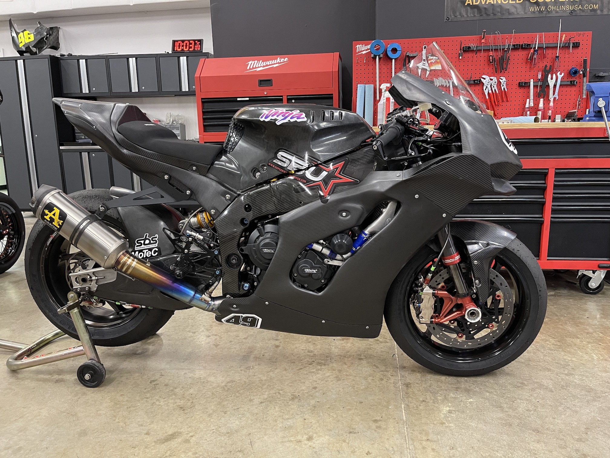 2021+ Kawasaki ZX-10RR / ZX-10R KRT Carbon Fiber World Superbike 